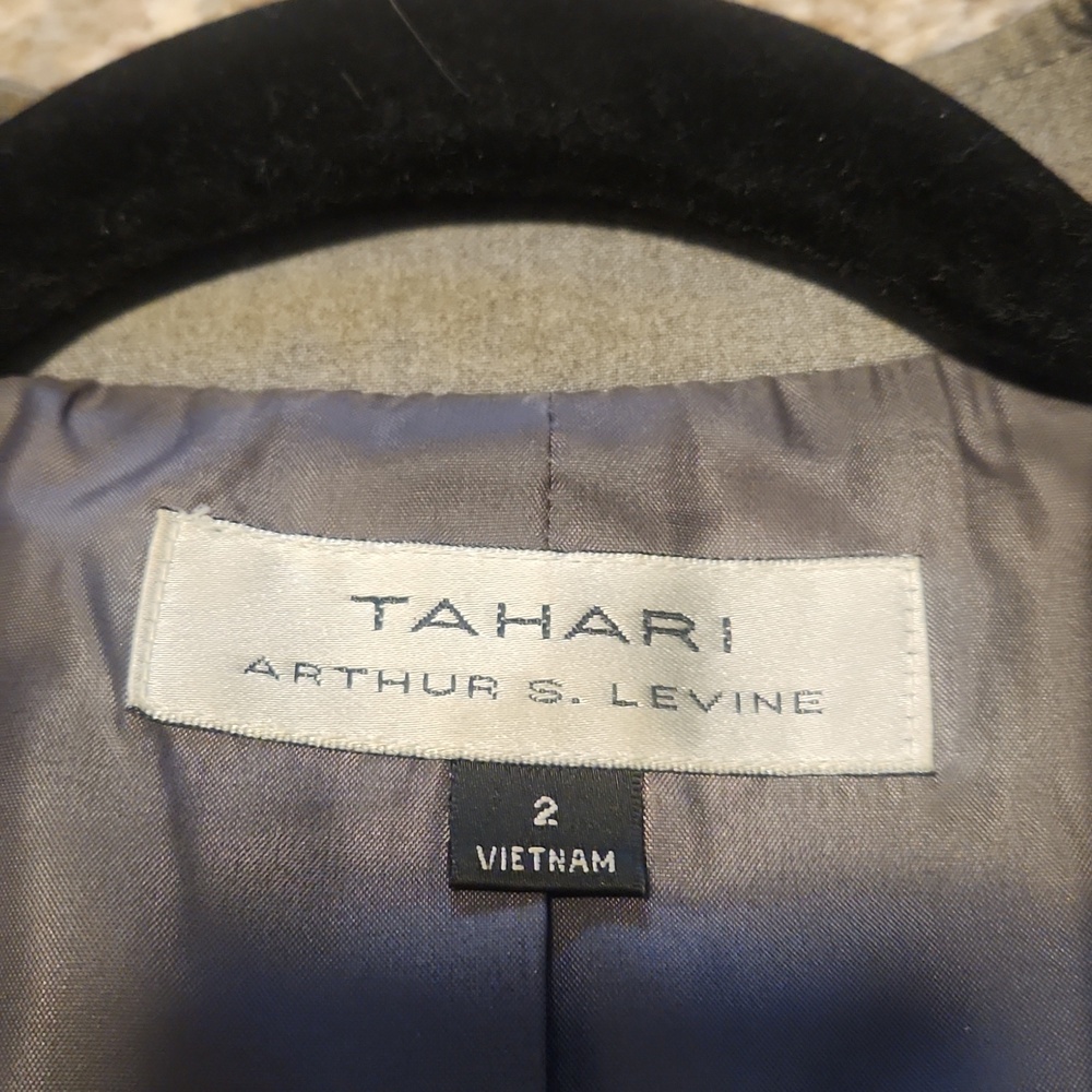 Tahari Gray Blazer - Picture 2 of 5